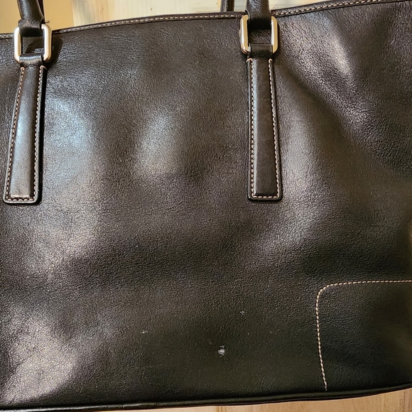 Vintage Coach Hamptons Tote Bag Leather - Picture 5 of 9